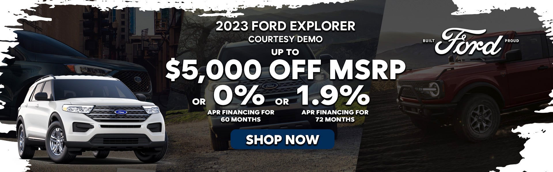 2023 Ford Explorer Courtesy Vehicle Special Offer